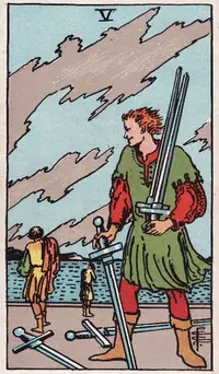 Five of Swords tarot card