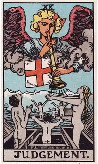 Judgement tarot card