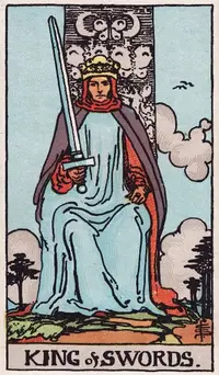 King of Swords tarot card
