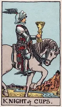 Knight of Cups tarot card