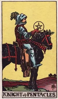 Knight of Pentacles tarot card