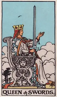 Queen of Swords tarot card