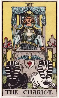 The Chariot tarot card