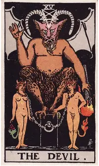 The Devil tarot card