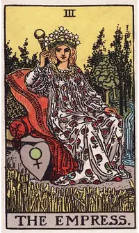 The Empress tarot card