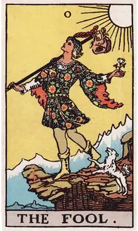 The Fool tarot card